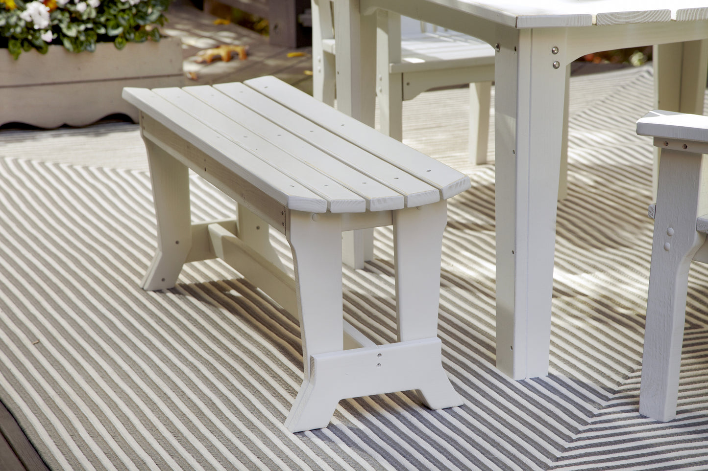 Carolina Preserves 4-Seat Bench No Back