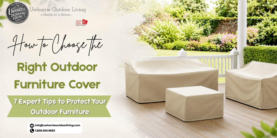 How to Choose the Right Outdoor Furniture Cover: 7 Expert Tips