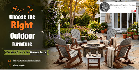 How to Choose the Right Outdoor Furniture for Your Climate and Outdoor Space
