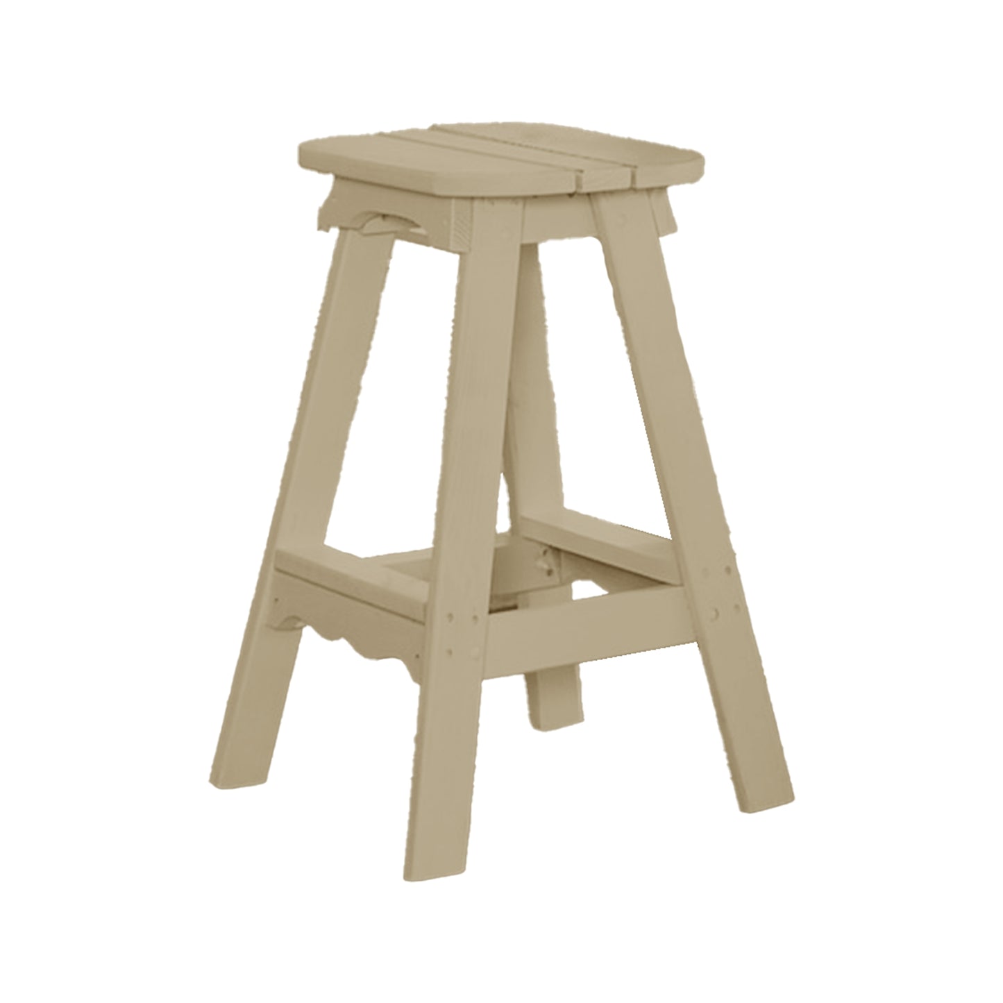 Companion Outdoor Backless Bar Stool