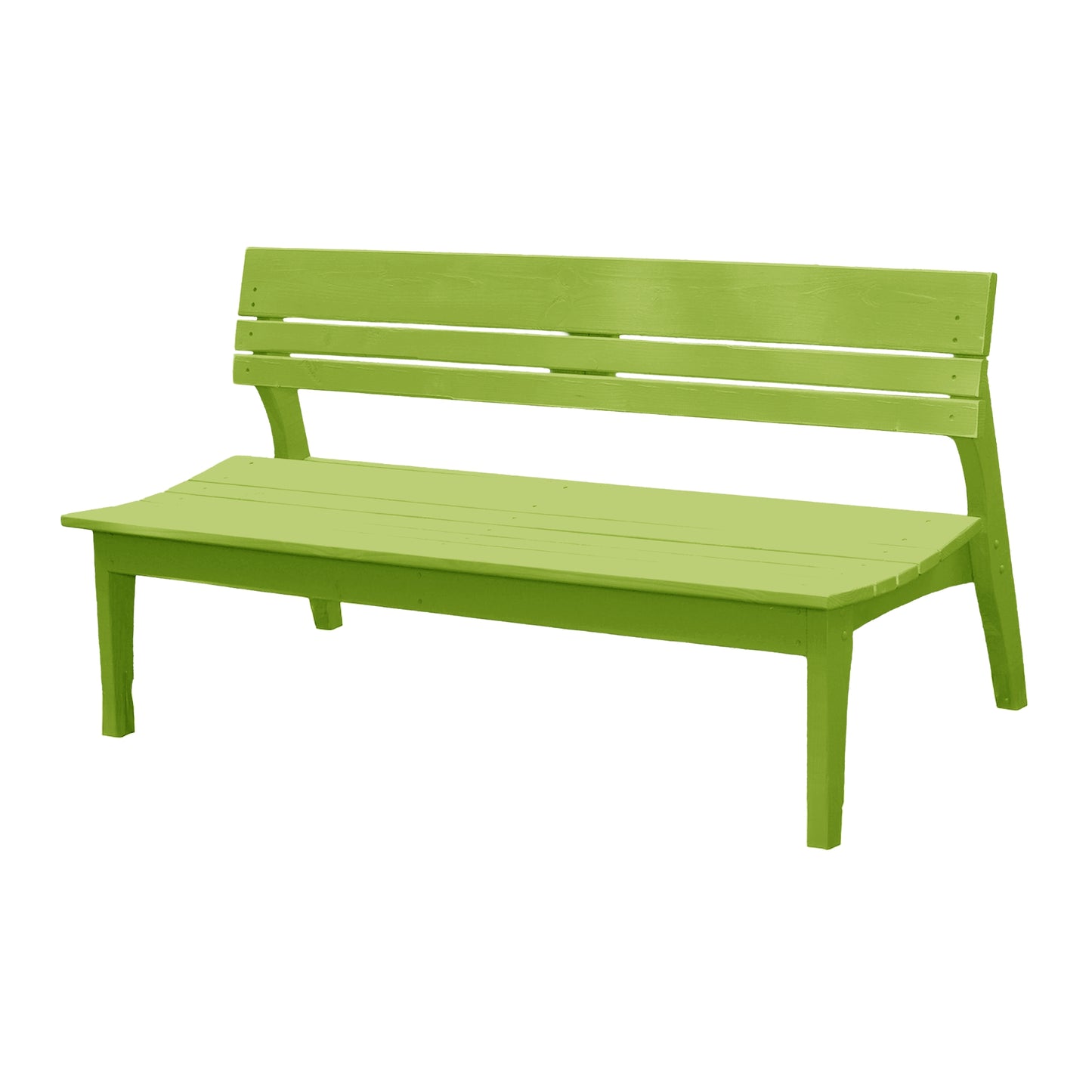 Behrens Four Seat Bench With Back