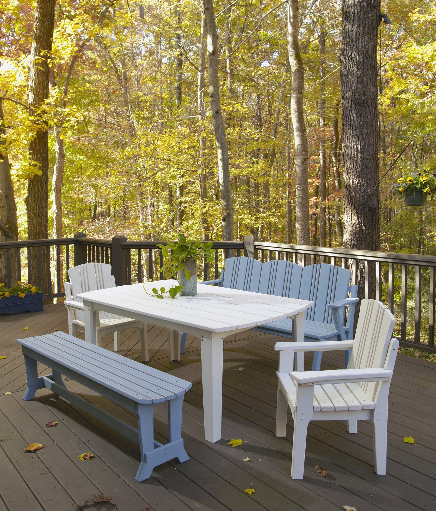 Carolina Preserves 3-Seat Bench No Back