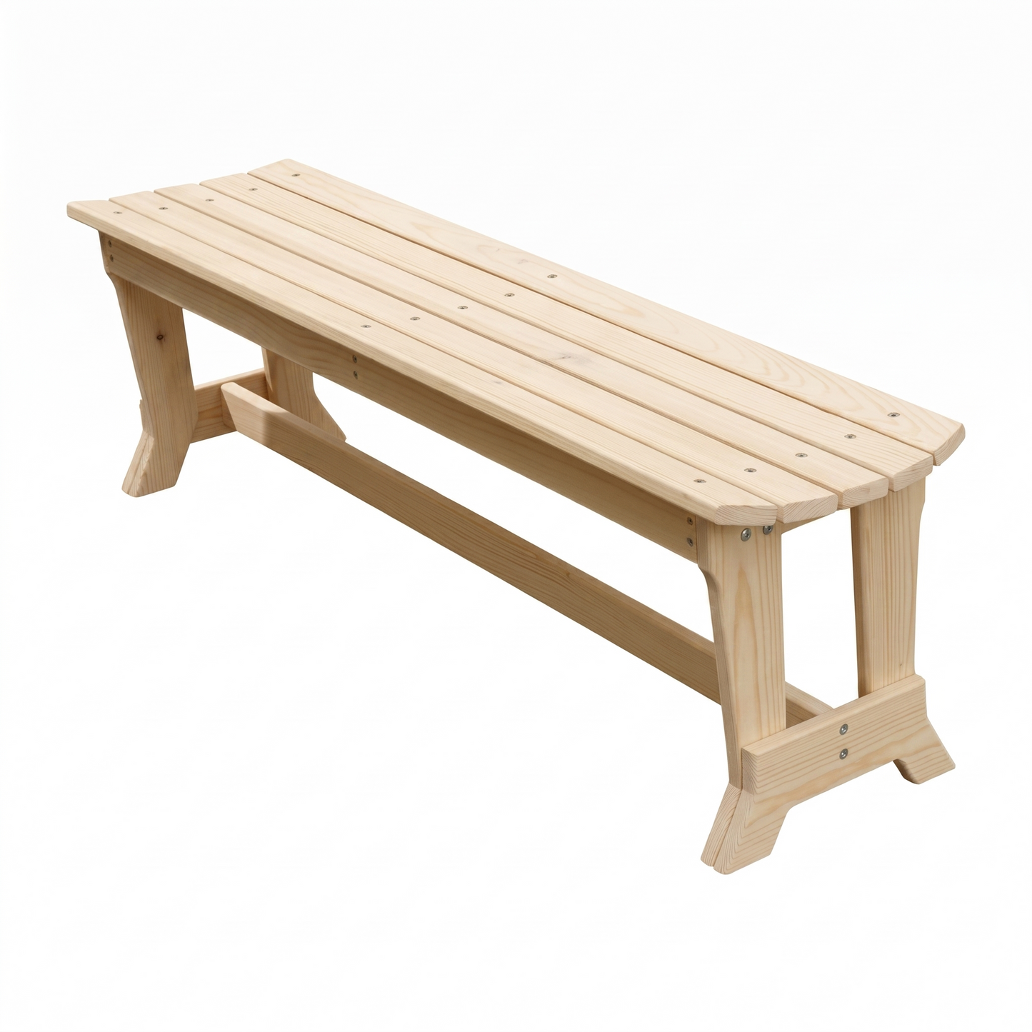 Carolina Preserves 3-Seat Bench No Back