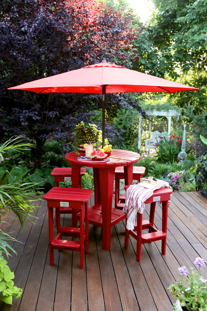 Jarrett Bay Backless Barstool