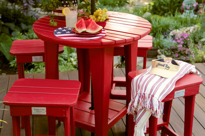 Jarrett Bay Backless Barstool