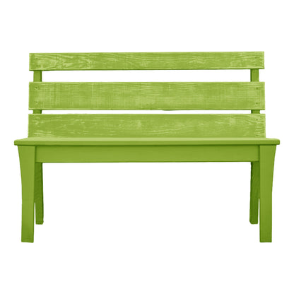 Jarrett Bay 2 Seat Bench W/ Back