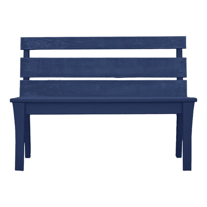 Jarrett Bay 2 Seat Bench W/ Back