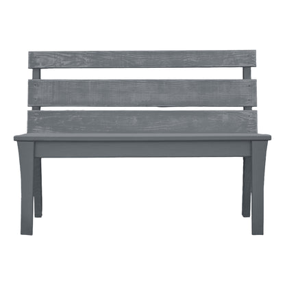 Jarrett Bay 2 Seat Bench W/ Back