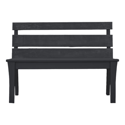 Jarrett Bay 2 Seat Bench W/ Back