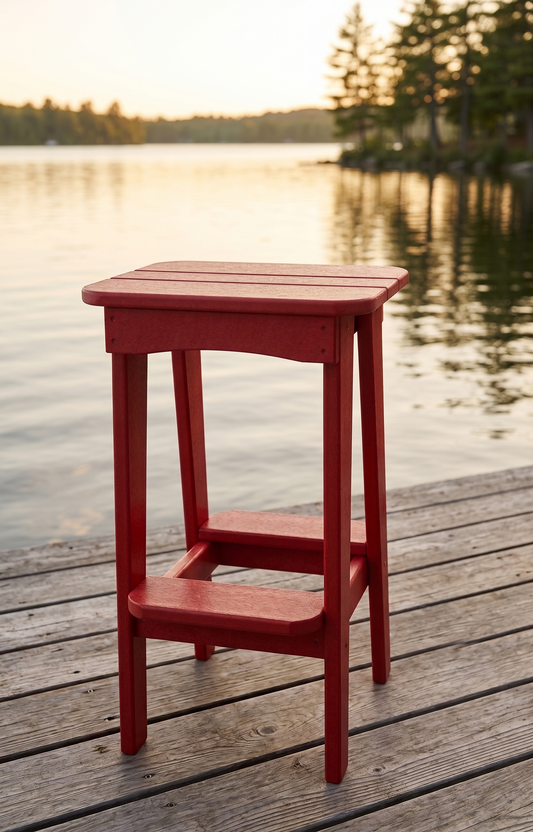Jarrett Bay Backless Barstool
