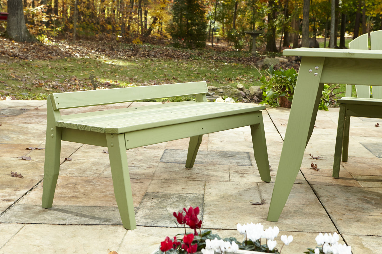 Plaza 2-Seat Bench No Back