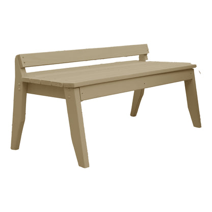 Plaza 2-Seat Bench No Back