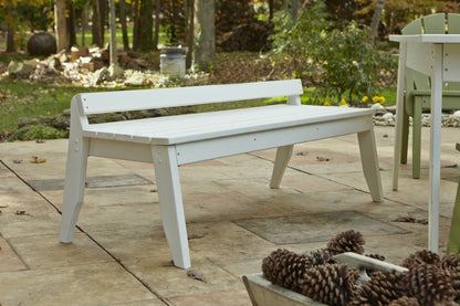 Plaza 4-Seat Bench No Back