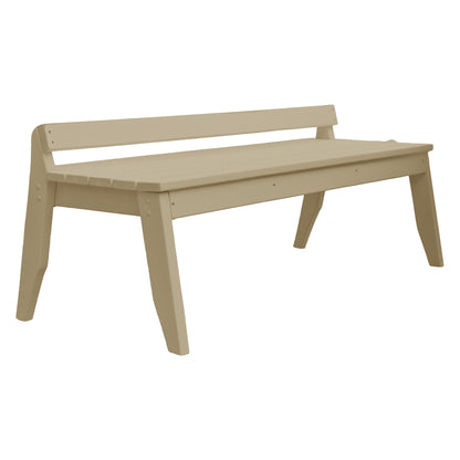 Plaza 4-Seat Bench No Back